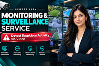do cctv monitoring and video surveillance monitoring 24 hour