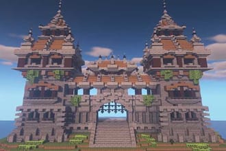 design and build minecraft house map and environments for java and bedrock