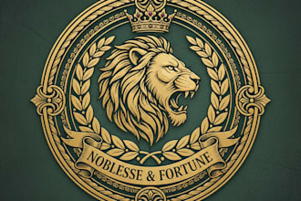 design vintage luxury logo