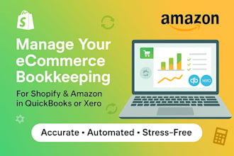 manage ecommerce bookkeeping in quickbooks and xero