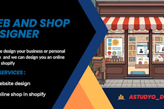 desing online shops and websites
