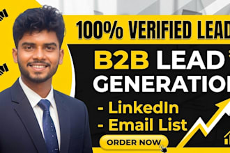 b2b lead generation and linkedin research expert