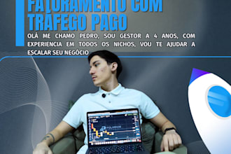 vou criar e gerenciar suas campanhas de tráfego pago
