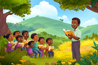 draw childrens book illustration