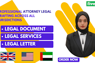 draft accurate legal documents, letters, and contracts