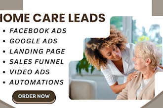 home care leads health care leads elderly care lead home care website