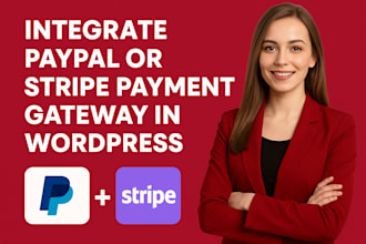 setup stripe and paypal payment gateway on wordpress
