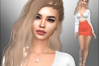 create a fully customized sims 4 world with sims, homes, and cc