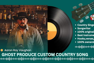 be your acoustic country singer, songwriter, guitarist for country music
