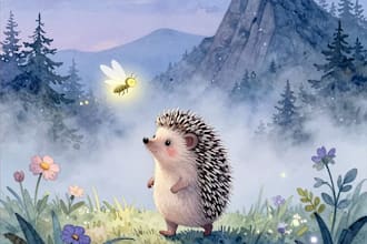 watercolor children book illustration
