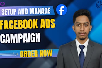setup and manage profitable facebook ads and smart fb ads campaing