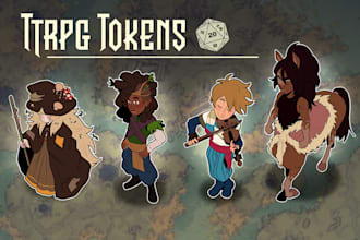 make a top down token of your dnd character