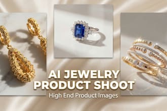 create ai jewelry product shoot