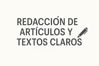 redacción de textos en español sobre moda, viajes o educación