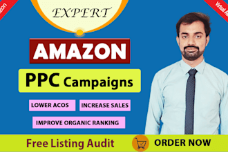 setup, optimize and manage amazon ppc campaigns, sponsored ads