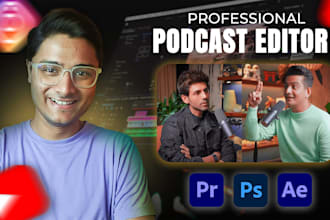 podcast video editing professionally