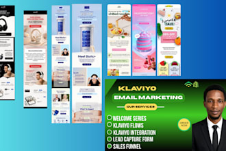 expert campaign design klaviyo flows figma email design klaviyo email design