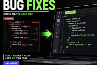 fix, clean up and debug your vibe coded website or app