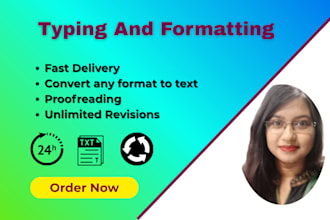 do fast typing and data entry from scanned docs