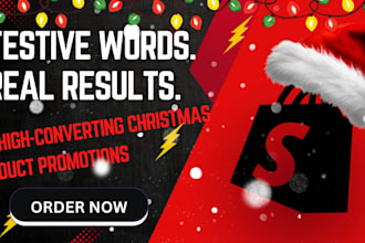 promote your christmas gift store holiday product promotion for sales