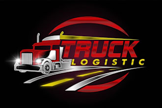 create awesome logistics logo that moves your brand forward