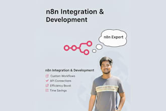build n8n workflow automation and API integration as an automation expert