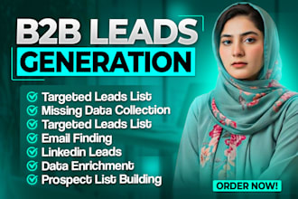 build targeted prospect lists and enrich your data