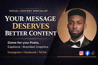 be christian social media manager for instagram youtube facebook tiktok content