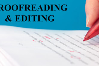 proofread and edit english and french documents
