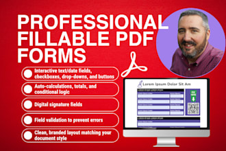 create professional fillable PDF forms