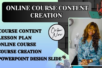 elearning course creation online course content online video course creation