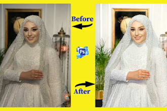 do photo retouching ,