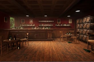model 3d environment for your game in blender and cinema 4d