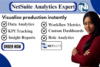 create advanced netsuite dashboards for production and performance insights