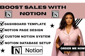 build custom notion database templates notion expert notion dashboard page