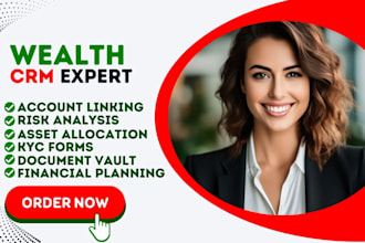 set up redtail wealthbox wealthhub wealthdrive wealthiq wealthtec wealthos CRM