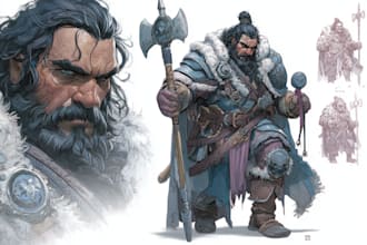do dnd character art illustration commissions