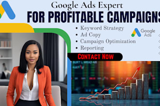 setup manage profitable google ppc ads campaign expert for high ROI leads sales