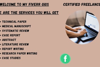 do your medical manuscript, systematic review, review or case report