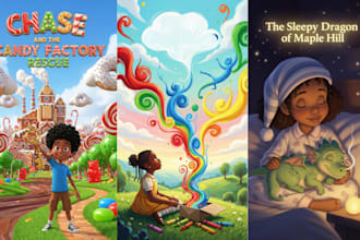 african american children story book illustration childrens book