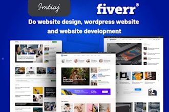 design a clean and professional website
