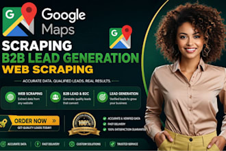 google map scraping b2b data extraction lead generation niche targeted email