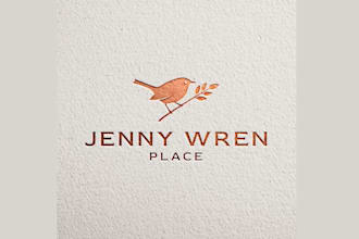 design inviting contemporary large multifamily housing project logo