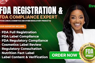 fda registration fda compliances label review fsvp 510k dossier fda us agent