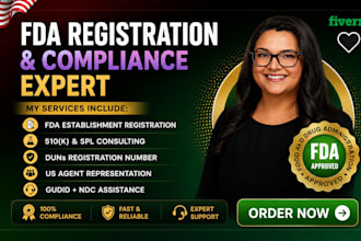 fda 510k submission, device listing, ndc, fda registration and compliance