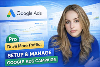 setup and manage google ads adwords and ppc campaign