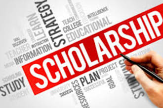 research and apply for fully funded winning scholarship grant and fundraising