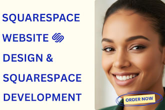 do squarespace website development,design squarespace redesign