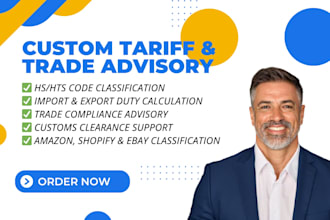 be your expert custom tariff advisor, provide accurate hs code, tariff rate