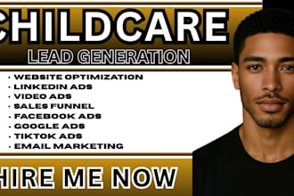generate childcare leads, daycare leads, childcare facebook ads google ads
